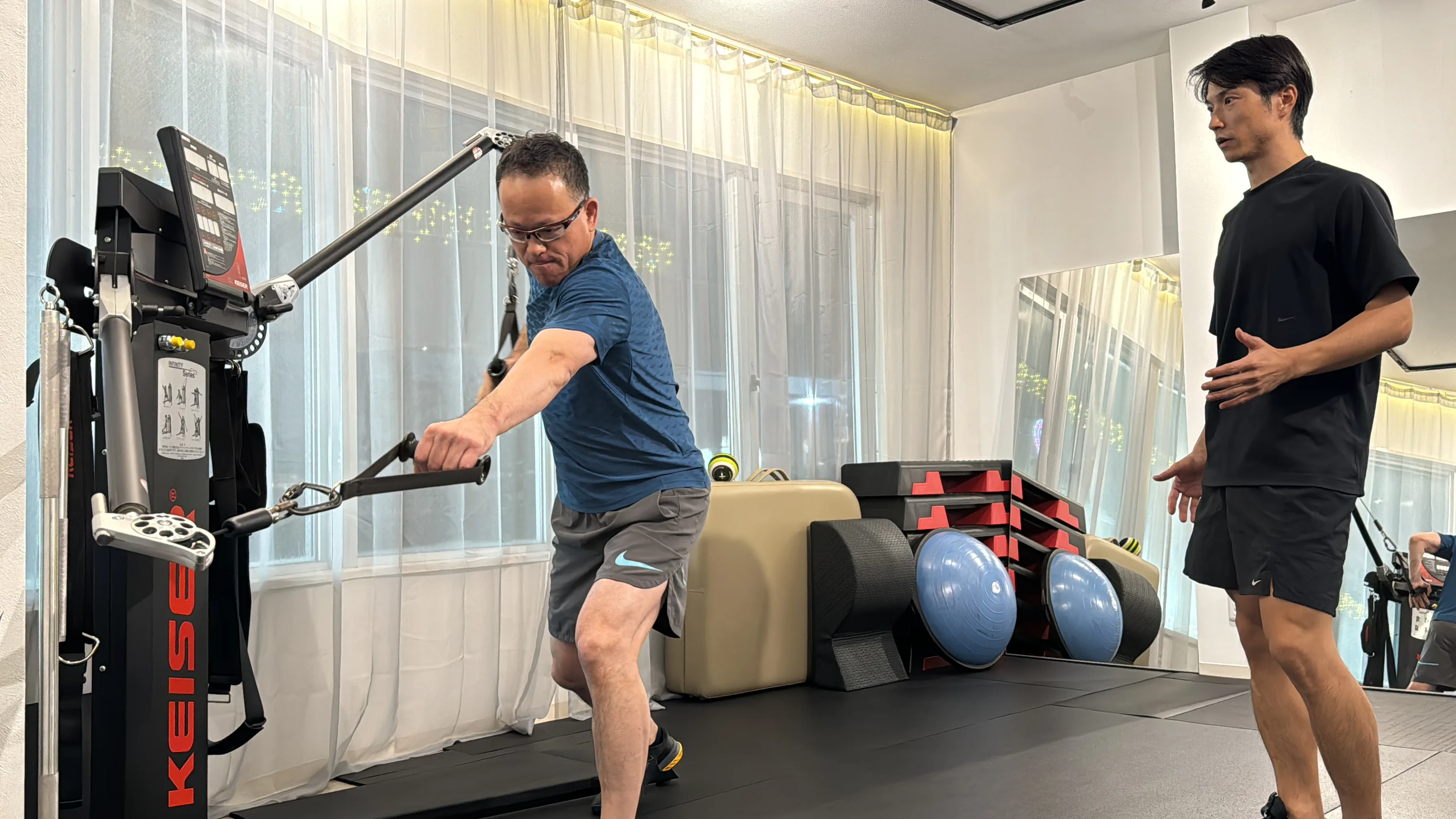 パーソナルトレーニングの様子